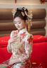 秀禾世家【东方简奢风】秀禾服新娘2026新款敬酒服礼服嫁衣结婚香槟色夏天 「新中式」N-632 XL 实拍图