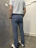 EUROPEAN TOUR欧巡赛高尔夫服装男长裤春夏薄款长裤高尔夫男装修身弹力裤子男 灰蓝 34 实拍图