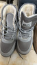 回力(Warrior)冬季男鞋雪地靴男加绒保暖靴子男1975 灰色41 实拍图