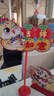 新新精艺元旦装饰新年马年春节装饰手举牌6个装摆件氛围场景布置用品 实拍图