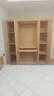 顾虎可定制松木大衣柜2米四门儿童实木衣橱带裤架对开门原木大板直拼 环保水性漆 160宽55深195高（清漆） 实拍图