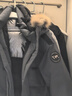 京东京造鹅绒羽绒服男女极寒加厚连帽大毛领外套中长款哈尔滨 灰色 XXL 实拍图