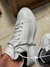 亚历山大麦昆（Alexander McQueen）厚底运动鞋男牛皮小白鞋礼物WIEEN白色黑尾 40（建议拍偏小半码） 实拍图