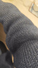 蕉内（Bananain）热皮男士开衫毛衣针织衫加厚含羊毛保暖衣秋冬款男装外套 【男士】牛仔蓝花纱 L 实拍图