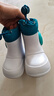 牧童儿童雨鞋男童宝宝束脚防水轻便可爱幼儿园男女雨靴 企鹅蓝150 实拍图