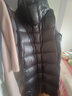 京东京造黑金鹅绒服羽绒服男女同款长款冬季情侣加厚外套男装衣服 黑色 L 实拍图