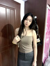 时尚夏季吊带背心女纯色打底衫外穿简约网红小辣妹固定杯小背心批 卡其 均码(80-130斤) 实拍图