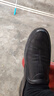 红蜻蜓皮鞋男乐福鞋大众平底套脚懒人鞋商务休闲男鞋 WTA122671 实拍图
