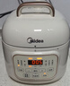 美的（Midea）迷你电压力锅小型1-2-3人家用高压锅24小时预约宝宝辅食智能多功能电饭煲小容量约2L升 【浅杏色】E220 1.8L 实拍图