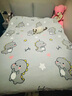 红豆家纺冬季A类牛奶绒床上四件套家用床单被套珊瑚毛绒被罩床笠床上用品 莫妮卡【A类母婴 亲肤裸睡】 1.5m 床单款 四件套【被套2*2.3m】 实拍图