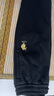 U.S. POLO ASSN.保罗运动休闲裤男加绒保暖冬季宽松直筒跑步长卫裤 黑色束口 3XL  实拍图