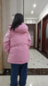 【御寒系列】太平鸟童装女童羽绒服冬装蝴蝶结三防滑雪服外套 实拍图