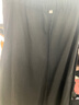 无印良品 MUJI  女式 弹力 起毛 喇叭裙 半身长裙秋冬季 简约风BEK40C2A 黑色 XS 实拍图