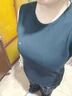 猫人保暖背心女加绒加厚内衣打底衫马甲坎肩秋冬防寒内搭上衣黑色XL 实拍图