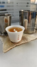 极素茶杯德化羊脂玉功夫茶具小茶杯白玉陶瓷泡茶杯子薄胎白酒杯带字禅意家用客厅个人品茗杯主人杯单杯 金字执手杯-自在 实拍图