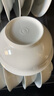 松发瓷器简瓷釉下彩家用陶瓷碗碟简约纯白米饭碗盘子餐具碗盘组合 简瓷6.5英寸碗2个装 实拍图