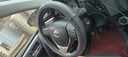丰田新卡罗拉花冠凯美瑞雷凌双擎威驰RAV4防滑四季真皮方向盘套男 真皮-黑色 实拍图
