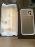 云粼 适用苹果12手机壳磨砂透明镜头全包iPhone12Pro手机壳防摔12ProMax保护壳硅胶边 苹果12mini【透明白+全屏钢化膜】 实拍图