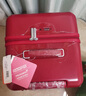 美旅箱包行李箱24英寸深仓拉杆箱多彩旅行箱果冻箱红色BB5trunk密码箱包 实拍图