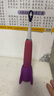 艾博尼（Ebonee）儿童电动牙刷3-6-12岁 含氟防蛀软毛护龈小学生节日生日礼物全自动智能声C6款紫色 国家补贴 实拍图