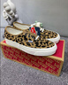 VANS范斯官方 Authentic 44 DX豹纹安纳海姆某书热门帆布鞋低帮 豹纹 38 实拍图