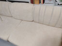 艺被（yibei） 沙发罩套雪尼尔加厚弹力全包防滑沙发四季坐垫套防猫抓防尘罩 语梦-米白色 大双人-宽65-85长85-130高5-20 实拍图