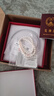 中国黄金（CHINA GOLD）淡水珍珠项链妈妈款素珠锁骨链母亲节生日礼物送女友实用 （万里挑一）珍珠素链-9-10mm 实拍图