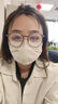 妙忆诗冷茶色眼镜女近视可配有度数素颜神器方圆脸大脸显脸小眼睛框镜架 冷茶色 无度数防蓝光镜片 实拍图