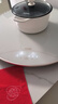 苏泊尔（SUPOR）暖菜板 饭菜保温板热菜板 加热桌垫 火锅加热菜板（圆形80CM）白色双向旋转餐桌转盘 BZ80A811D 实拍图
