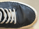 皓顿（HAUT TON）[向佐同款]男鞋头层牛皮秋冬透气超轻板鞋休闲鞋小白鞋男b217 实拍图