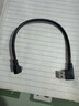 尘土 90度T口 迷你miniusb连接线 双弯头t型口行车记录 Mini USB数据线仪电源线usb接口 miniUSB弯头线 USB 右弯转Mini USB 右弯 0.25米 实拍图