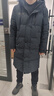 雪中飞秋冬新款时尚休闲舒适廓形男士“H”版型印花立领连帽羽绒服男 钢铁灰|8224 XL 180/100A 实拍图