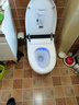 JOMOW墙排后排智能马桶家用全自动语音烘干虹吸式一体式坐便器 简配【黑屏】无水箱无质保+不包安装 200-500mm【坑距备注】 实拍图