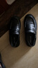 百丽男鞋轻便一脚蹬商务皮鞋舒适真皮软底百搭乐福鞋A1174CM3 黑色 40 (250mm) 实拍图