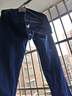 真维斯（JEANSWEST）牛仔裤男士秋冬款修身小脚长裤潮流潮牌商务直筒长裤男蓝色31 实拍图