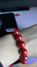 石玥珠宝高含量14mm帝王朱砂手串本命年蛇年护身符转运珠手链男女士款礼物 实拍图