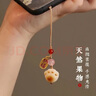 其势 手机挂绳挂件饰品 菩提炭烧手机链 防丢配绳短款吊坠 高端男女款吊装 U盘钥匙扣多功能挂饰 炭烤【猫爪】纳福 实拍图
