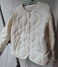 雅鹿2025新款轻薄羽绒服女短款小个子百搭内胆内外穿保暖女士冬季外套 卡其色 M 建议110-130斤 实拍图