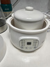 LOTOR 电炖锅全自动炖汤锅电砂煲汤煮粥神器隔水电炖盅宝宝婴儿辅食锅不溢锅 白色 1L 【八大炖煮功能】 实拍图