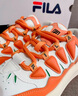 斐乐（FILA）官方女鞋CARROT摩登板鞋春新款萝卜鞋休闲运动鞋 胡椒橙/白中白-OA 37.5 实拍图
