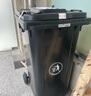 科力邦（Kelibang)100L 户外垃圾桶 大号加厚商用塑料环卫垃圾桶带盖轮工业小区物业翻盖果皮箱 蓝色 单个  实拍图