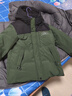 康博羽绒服男加厚冬季撞色拼接时尚青年连帽保暖鸭绒外套 森林绿 2XL  实拍图