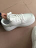 回力小白鞋女款2025新款秋冬爆款鞋子女鞋配裙子百搭运动厚底板鞋 白色 脚胖脚宽拍大一码 【4厘米超轻底】 36 实拍图