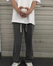 啄木鸟休闲裤男2025夏季薄款冰丝百搭阔腿裤男显瘦宽松男士休闲直筒裤男 深灰色 2XL -建议155-170斤 实拍图