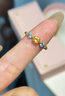 IL&CO尤珂「橘子与海」18K金天然黄水晶戒指女多彩宝石新年本命年礼物 18K金黄水晶戒指 0.2克拉 左右10号 实拍图