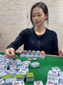 乾仓（qiancang） 德扑筹码 麻将德州扑克筹码币棋牌室专用积分币套装游戏14克粘土 100片+架子（自由搭配备注面值） 实拍图