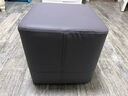 铭冠尚森皮革矮凳家用简约沙发凳卧室化妆椅客厅方凳软包小板凳家用小凳子 单个灰色35*35*35cm 整装 实拍图