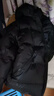 京东京造户外羽绒服连帽三防面包短款羽绒服男士外套 黑色 XL 实拍图