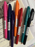 派通（Pentel）彩色软毛笔秀丽笔 弹性笔尖水性笔Touch手帐书信贺卡用 SES15C红色/单支装 实拍图