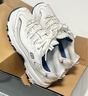 斯凯奇（Skechers）女小白鞋厚底增高休闲鞋网面透气户外运动鞋节日礼物99999863 白色/海军蓝色/WNV 37 实拍图